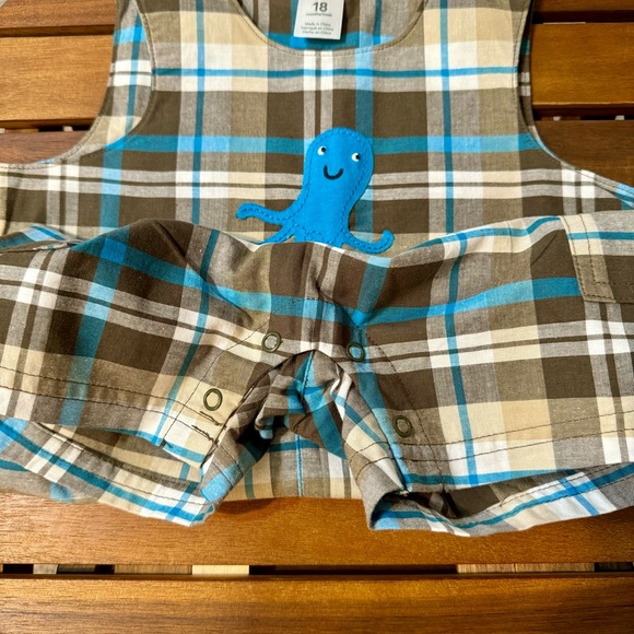 Carters baby Octopus Romper / Size:18 months /NWT - Picture 9 of 10